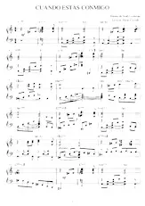 download the accordion score Cuando estas conmigo in PDF format