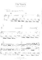 download the accordion score I'm yours (Reggae) in PDF format