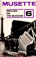 télécharger la partition d'accordéon Recueil 110 Succès Musette n°6 au format PDF
