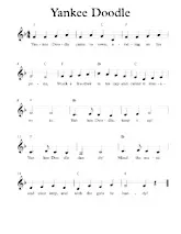 descargar la partitura para acordeón Yankee Doodle (Hymne de l'État du Connecticut) (Marche) en formato PDF