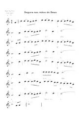 download the accordion score Segura nas mãos de Deus (Chant : Carmen Silva) (Boléro) in PDF format