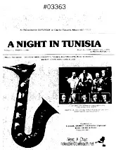 télécharger la partition d'accordéon A Night in Tunisia (Arrangement : Buddy Clark) (Band) au format PDF