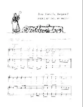 télécharger la partition d'accordéon D'où viens-tu, Bergère ? (Whence art thou, my maiden) (Arrangement : Walter Ehret & George K Evans) (Chant de Noël) au format PDF