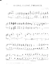 télécharger la partition d'accordéon O come, o come, Emmanuel (Arrangement : Fred Bock) (Chant de Noël) au format PDF