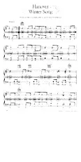 télécharger la partition d'accordéon Hanover Winter song (Chant de Noël) au format PDF