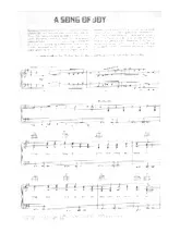 télécharger la partition d'accordéon A song of joy (Slow Fox-Trot) au format PDF