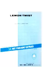scarica la spartito per fisarmonica Lemon twist (Slow Fox-Trot) in formato PDF