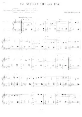 scarica la spartito per fisarmonica Mélodie en fa (Arrangement : Léo Laurent) (Fox-Trot) in formato PDF