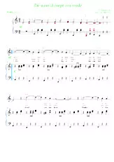 télécharger la partition d'accordéon De wereld roept om vrede (Arrangement : Luc Markey) (Chant : Willy Derby) (Valse) au format PDF