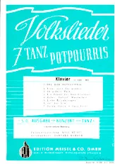 télécharger la partition d'accordéon Volkslieder - 7 Tanz potpourris au format PDF