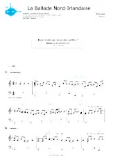 download the accordion score La ballade Nord-Irlandaise (Niveau 3) in PDF format