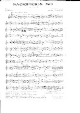 download the accordion score Sacrificios no in PDF format