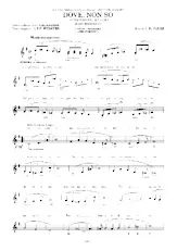 download the accordion score DOVE, NON SO (LA CHANSON DE LARA) in PDF format