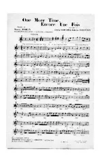 download the accordion score ONE MORE TIME,  ENCORE UNE FOIS in PDF format