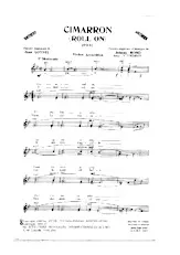 download the accordion score CIMARRON in PDF format