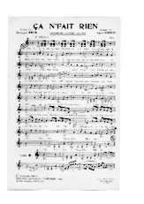 download the accordion score CA N'FAIT RIEN in PDF format