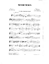 download the accordion score Western in PDF format