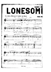 download the accordion score LONESOME GUITAR in PDF format