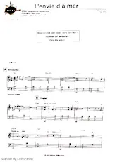 download the accordion score L'envie d'aimer (Niveau 3)  in PDF format