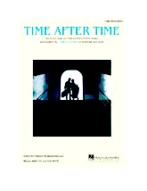 download the accordion score Time after time in PDF format