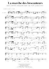 download the accordion score La marche des brocanteurs in PDF format