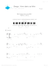 download the accordion score Diégo, libre dans sa tête (Niveau 1) in PDF format