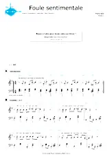 download the accordion score Foule sentimentale (Niveau 2) in PDF format