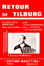 Bloedbad Mentor vlot Partitions accordéon | Partition Retour de Tilburg par Pierre Duchateau a  télécharger pour accordéon en PDF