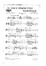 download the accordion score SI VOUS PERMETTEZ MAM'ZELLE in PDF format