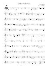 download the accordion score KRISTALWALS in PDF format