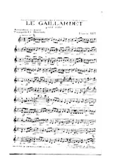 download the accordion score LE GAILLARDET in PDF format