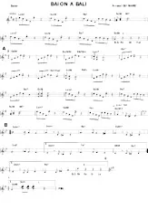 download the accordion score Baïon à Bali in PDF format