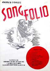 télécharger la partition d'accordéon Song Folio February 1952 au format PDF