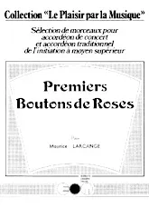 télécharger la partition d'accordéon PREMIERS BOUTONS DE ROSES au format PDF