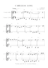 download the accordion score CARELESS LOVE  in PDF format