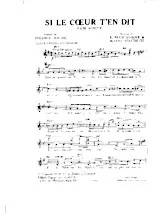 download the accordion score Si le coeur t'en dit in PDF format