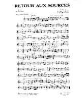 download the accordion score Retour aux sources in PDF format