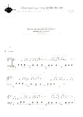 download the accordion score Chanson sur ma drôle de vie (Niveau 3) in PDF format