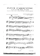 download the accordion score FLEUR D'ARGENTINE in PDF format