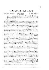 download the accordion score COQUELICOT in PDF format