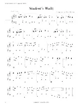 télécharger la partition d'accordéon Student's Waltz  au format PDF