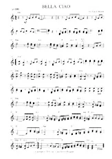 download the accordion score BELLA CIAO in PDF format