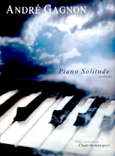 télécharger la partition d'accordéon Piano solitude (compilation André Gagnon) au format PDF