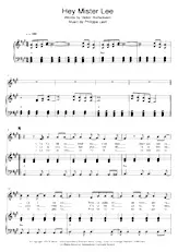 download the accordion score Hey Mister Lee in PDF format