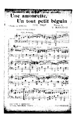 download the accordion score UNE AMOURETTE UN TOUT PETIT BEGUIN in PDF format