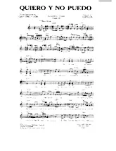 download the accordion score Quiero Y No puedo in PDF format