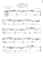 download the accordion score Variations / Caprice op.1 N°24 in PDF format