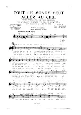 download the accordion score TOUT LE MONDE VEUT ALLER AU CIEL in PDF format