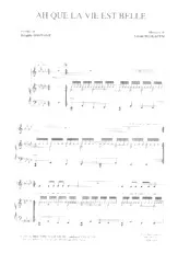 download the accordion score Ah que la vie est belle in PDF format