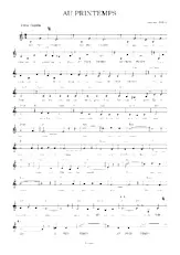 download the accordion score au printemps  in PDF format